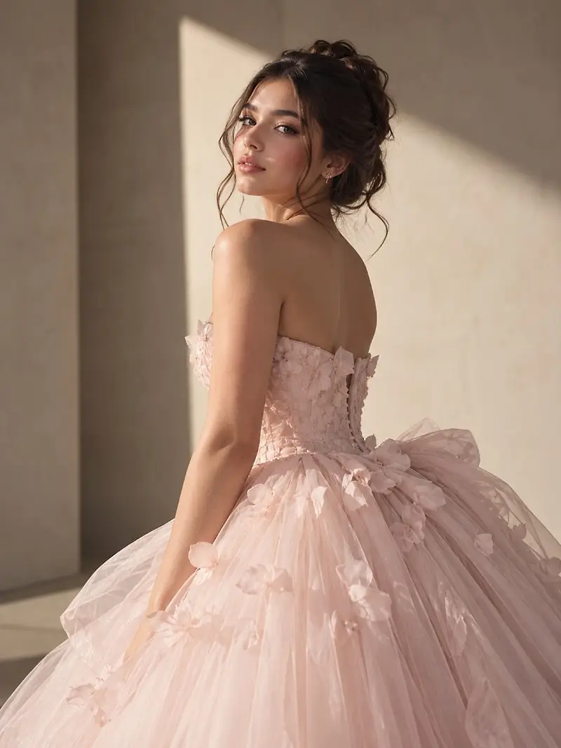 Detalle del look de Renata Villalobos